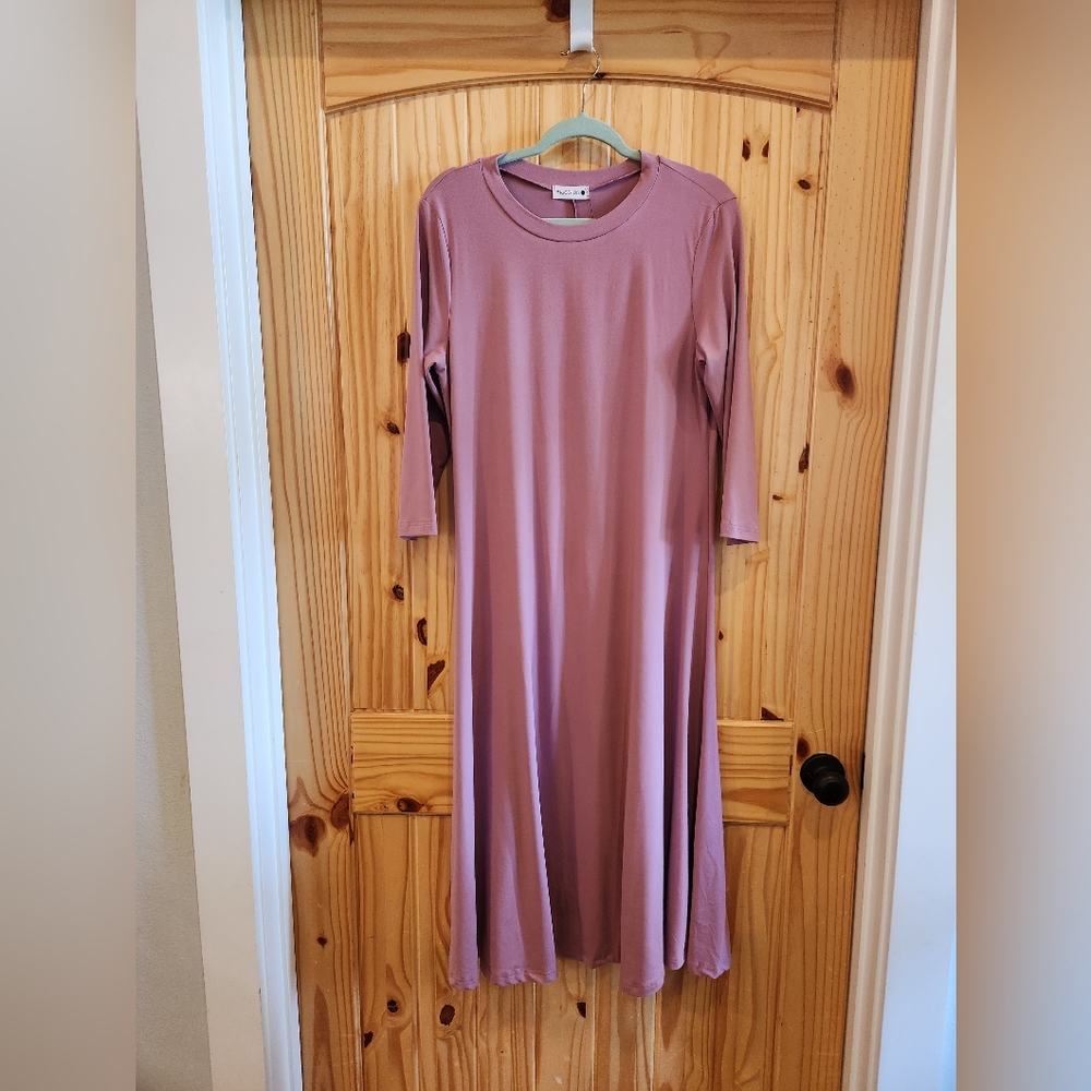 Nuggles Blush Midi Dress - Large New